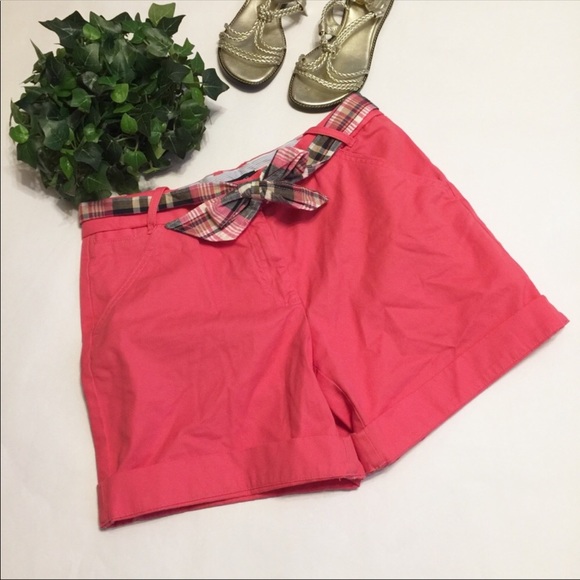 Lands' End Pants - LANDS’ END coral chino shorts
